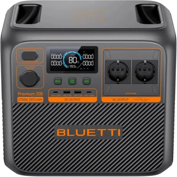 Зарядна станція BLUETTI PREMIUM 200 V2 2700W (PREMIUM 200 V2)