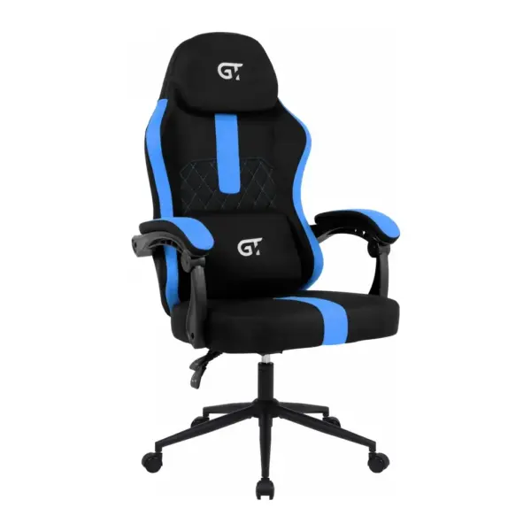 Крісло ігрове GT Racer X-2326 Black/Blue (X-2326 Fabric Black/Blue)