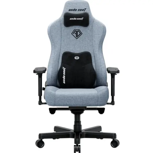 Крісло ігрове AndaSeat Kaiser 3E Fabric XL Gray/Blue (AD23YC-XL-09-T-CF-T01)