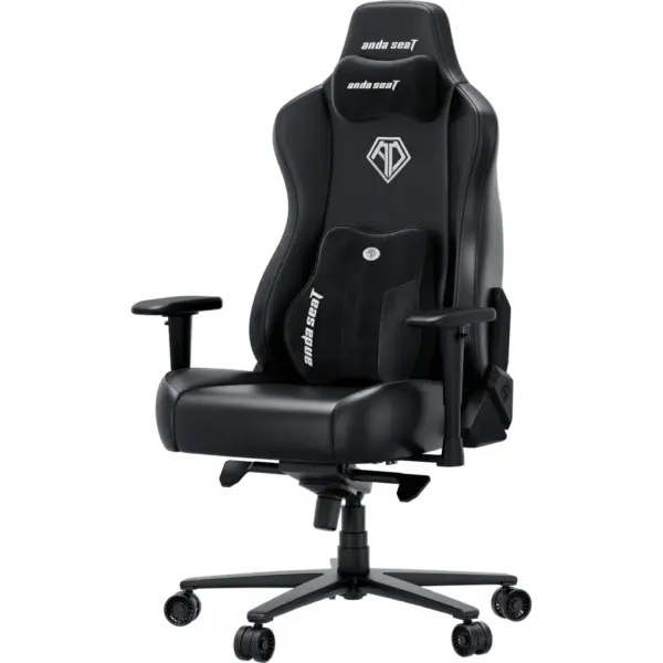 Крісло ігрове Anda Seat Novis Plus PVC XL Black (AD23YC-XL-01-B-PV-B04)