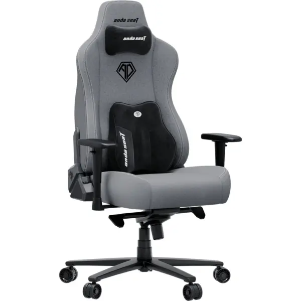 Крісло ігрове Anda Seat Novis Plus Fabric XL Grey (AD23YC-XL-01-G-F-G04)