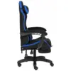 Крісло ігрове GT Racer X-2339 Black/Blue (X-2339 Fabric Black/Blue)