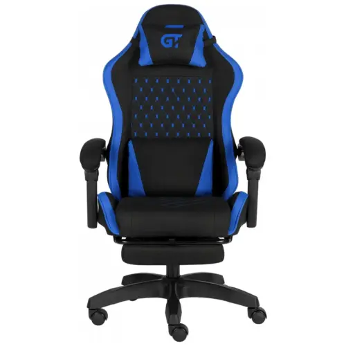 Крісло ігрове GT Racer X-2339 Black/Blue (X-2339 Fabric Black/Blue)