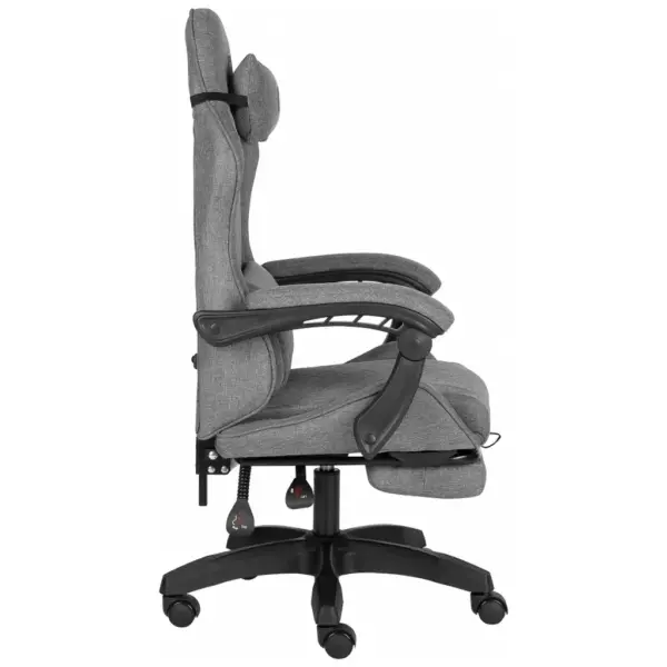 Крісло ігрове GT Racer X-2339 Black/Gray (X-2339 Fabric Black/Gray)